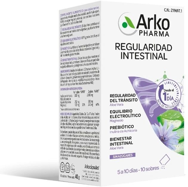 Arkocapsulas Regularidad Intestinal 10 Sobres