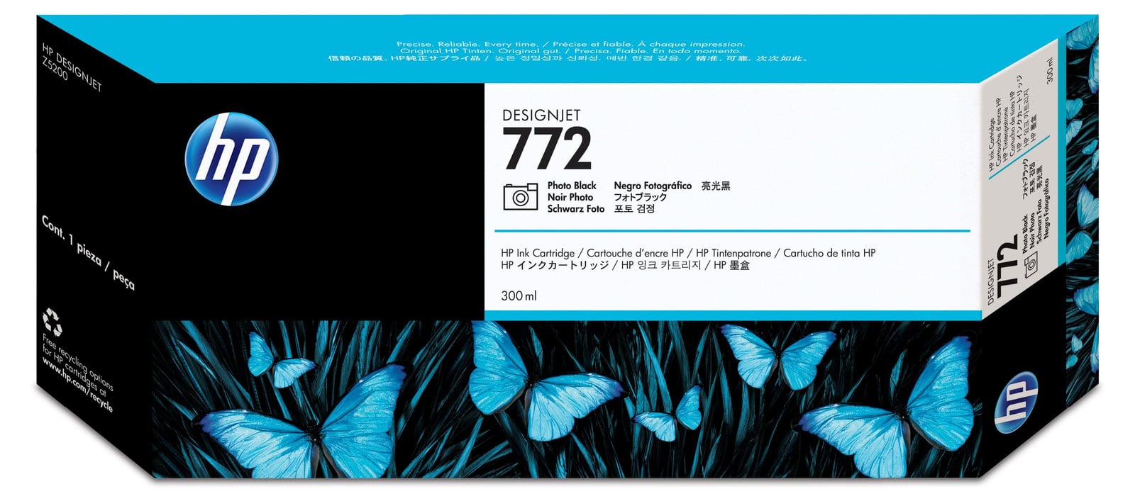 HP 772 inktpatroon - Fotozwart
