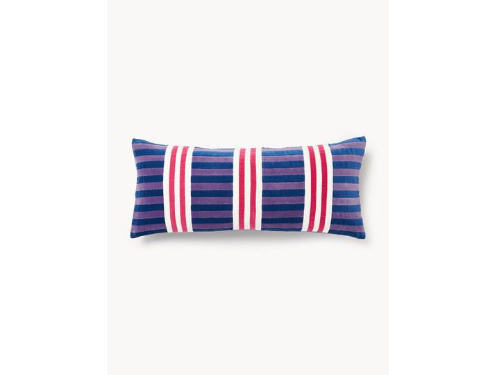 Housse de coussin en velours patchwork Tete