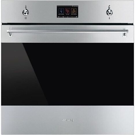 SMEG Horno multifunción con limpieza Vapor Clean - SF6301TVX. Acero Inox