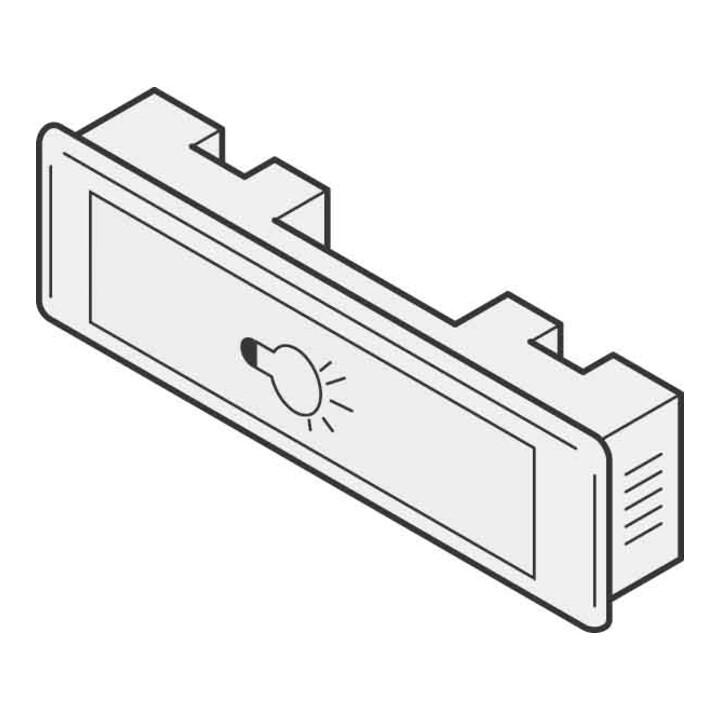 Renz Metallwaren. Lichttaster LIRA 75x22 weiss 97-9-85111 ws (979851119016)