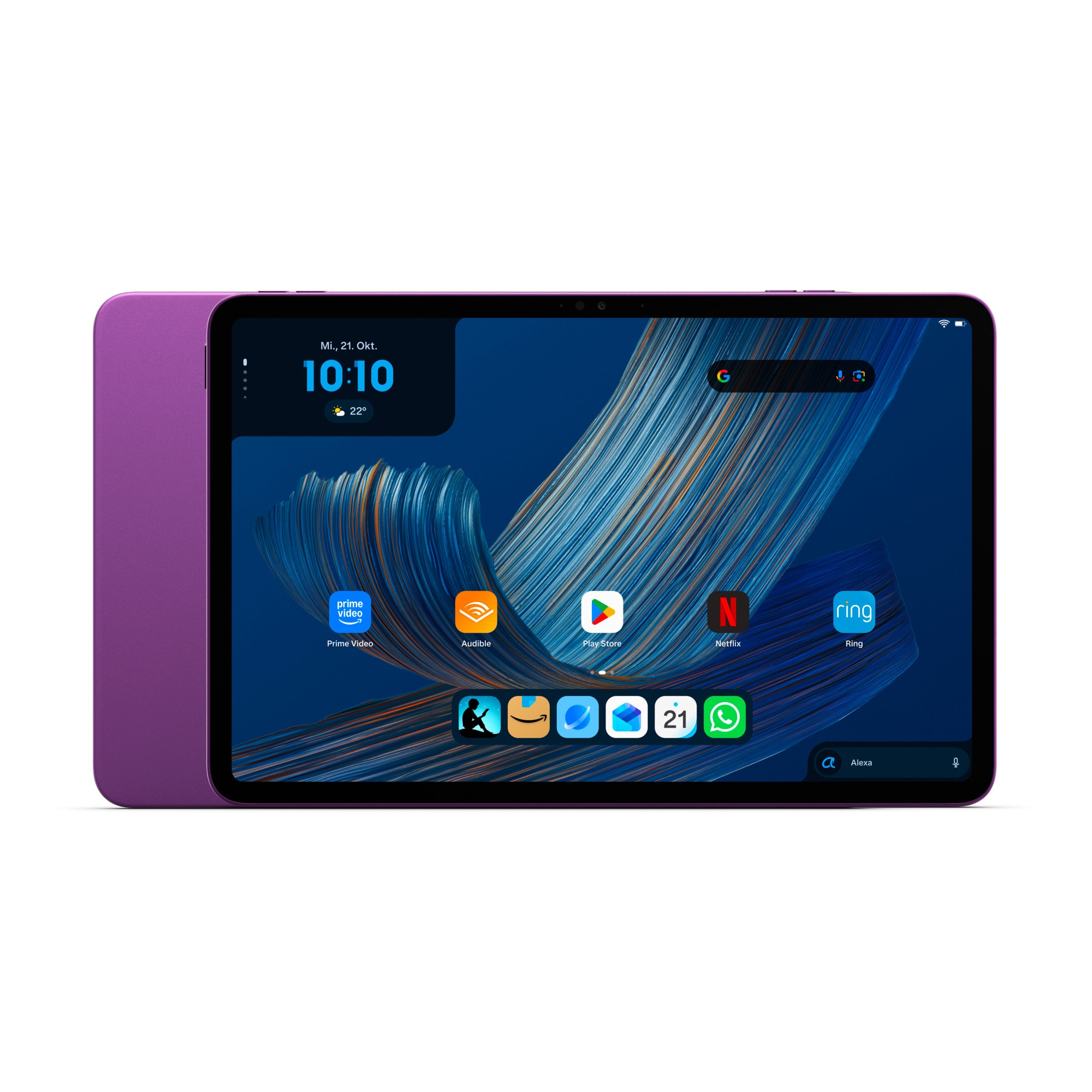Amazon Alexa Tablet 11 (2026) Android Tablet 11 Zoll WiFi 128 GB Amethyst