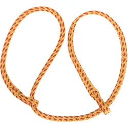 Kerbl Geburtsstrick poly/flach gelb-rot, mit zwei Schlaufen gelb/rot - 10259 - gelb/rot