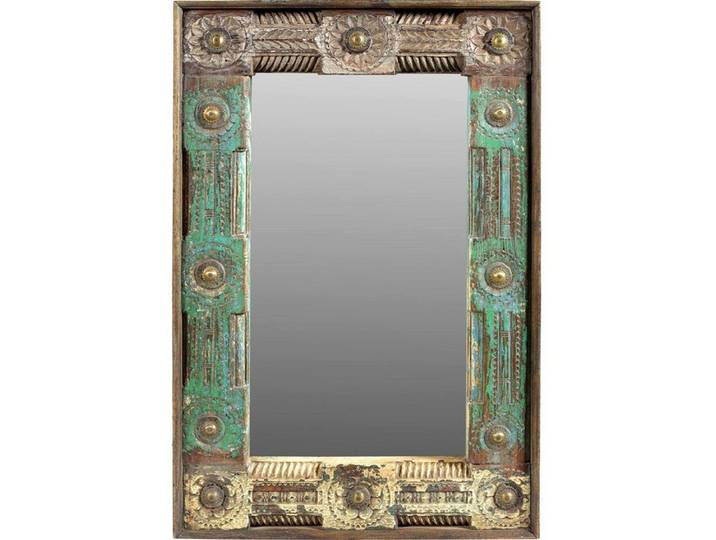 Luxury-Park-Direct Kommode South India 1940 massiver geschnitzter Holzrahmen zart bemalt.Luxury P