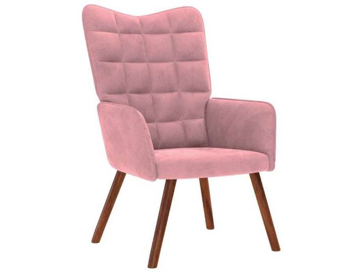Chaise de relaxation Rose Velours chaise chaise de salon fauteuil relax chaise longue siège de salon chaise en 4016814