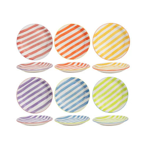 Cookinglife Dinerborden Summer Vibes ø 26.5 cm - 6 stuks