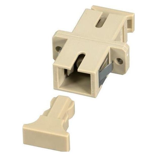 EFB Elektronik Kupplung SC/SC-Simplex Multimode,Keramikhülse, beige (Netzwerk Kupplung) (53302.33)