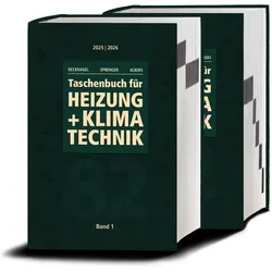 Recknagel - Taschenbuch fr Heizung und Klimatechnik 82. Ausgabe 2025/2026 - Premiumversion inkl, Fachbücher von Karl-Josef, Albers