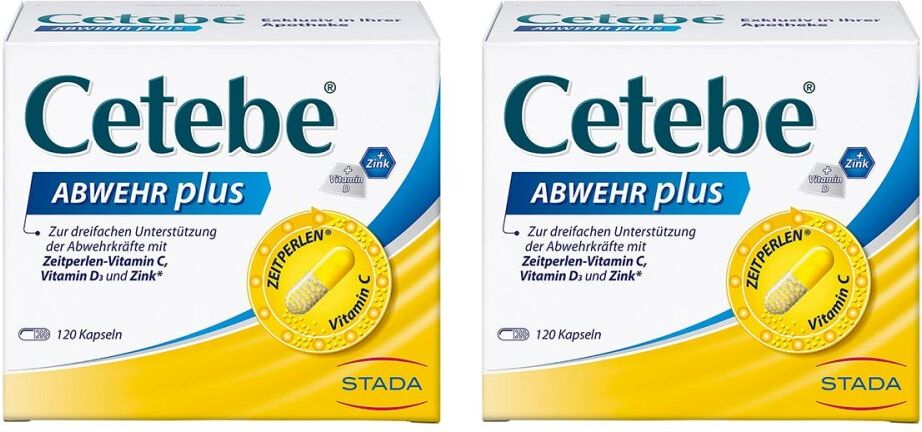 CETEBE Abwehr plus mit Vitamin C, D und Zink