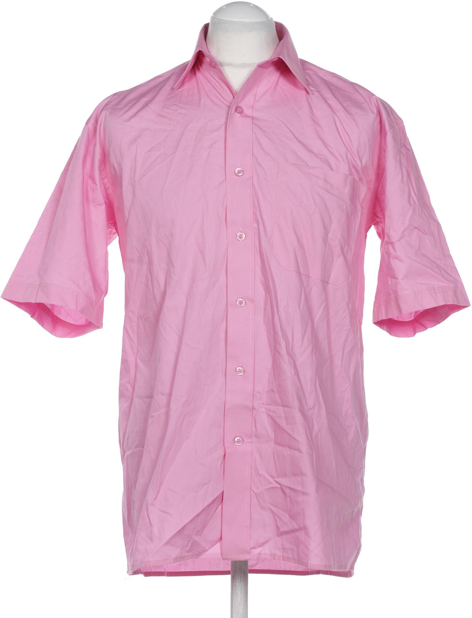 Russell Athletic Herren Hemd, Pink, Gr. 37, Baumwolle - Second Hand