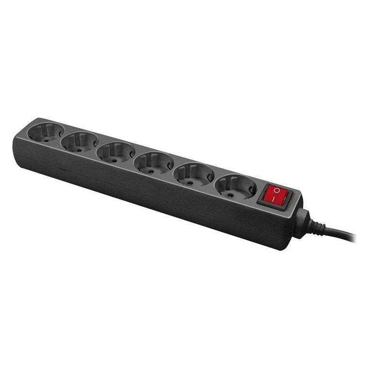 LogiLink Steckdosenleiste (6x, CEE 7/3, 1.50 m) (LPS202B)