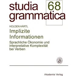 Implizite Informationen, Fachbücher von Holden Härtl