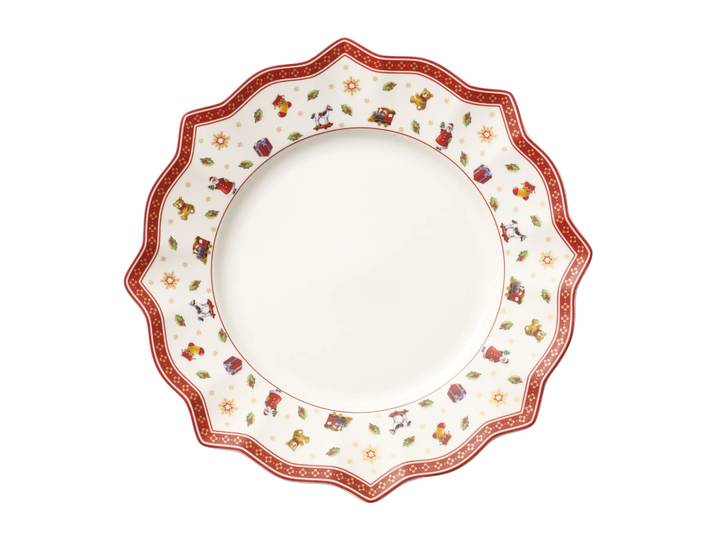 Villeroy & Boch Assiette Toy s Delight Ø29 Blanc-rouge'