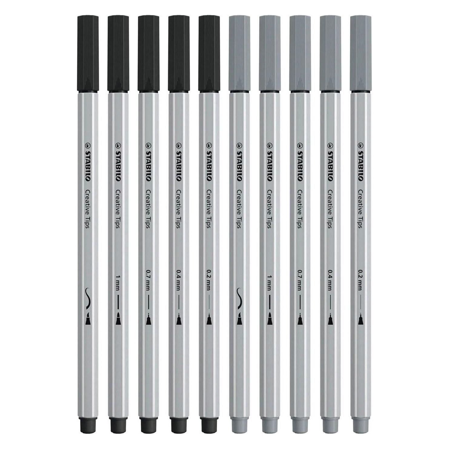 Stabilo Fineliner Creative Tips Arty (10x) (89/10-1-20)