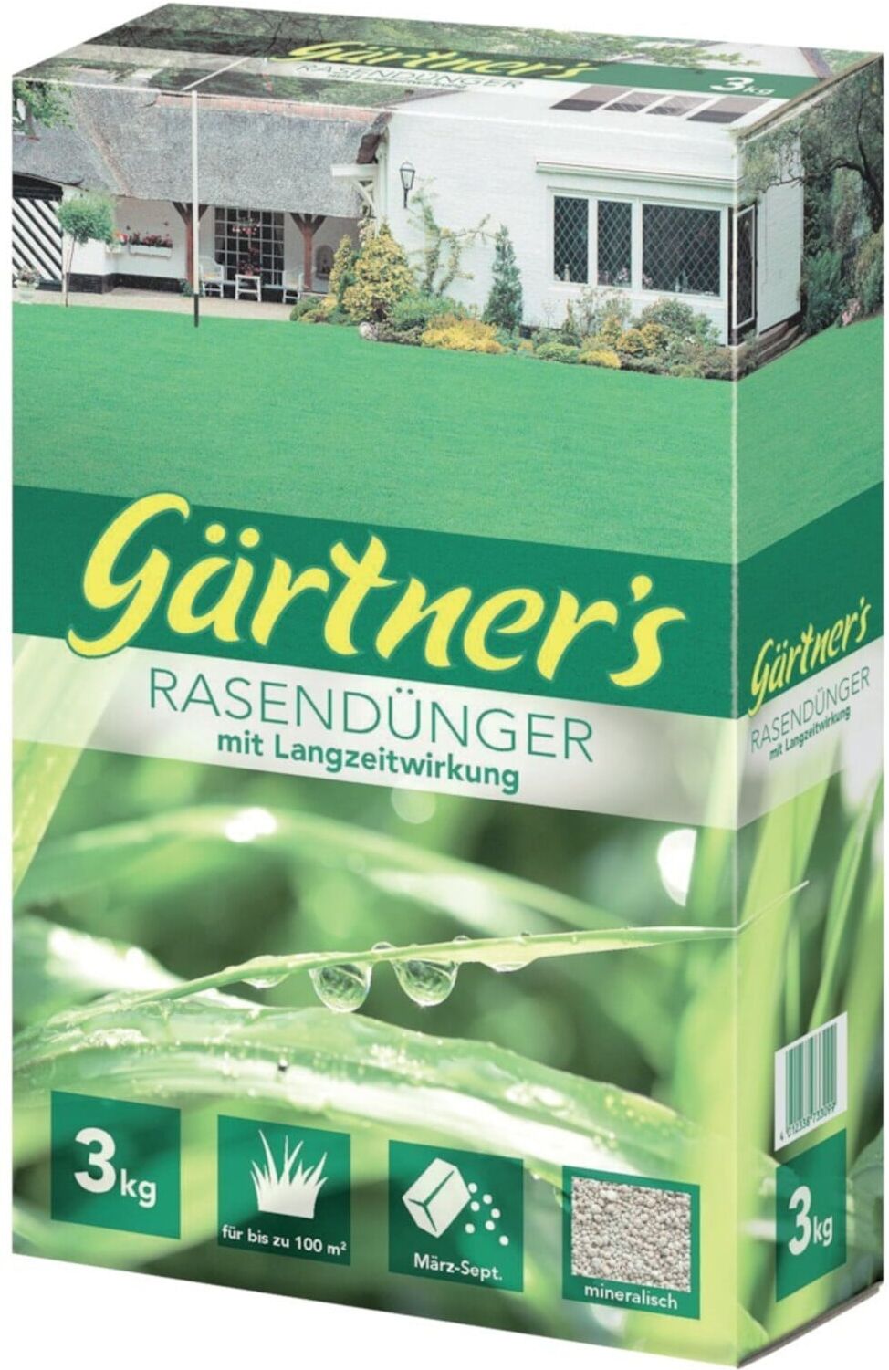 Rasendünger LZW 20+5+8+2, 3 kg ; GPI (9207)