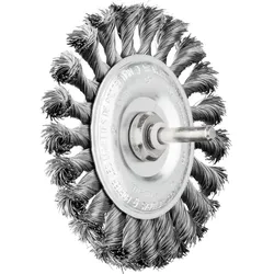 PFERD TOOLS Rundbürste gezopft RBG Stahl-Draht mit Schaft - 43108001
