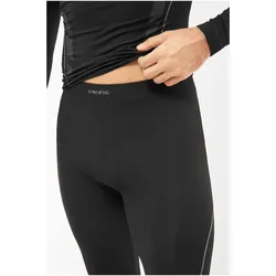 Viking, Herren, Funktionsunterhose, Eiger 2.0 Pants Bamboo Herrenunterwäsche schwarz und grau (XL), Schwarz, Grau, XL