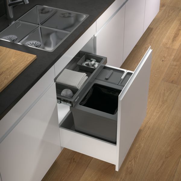 X-LINE 600/M5 mit Premium Schublade, Abfallsammelsystem, anthrazit