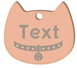 Uplift Treasures Personalized Stainless Steel Pet ID Tag With Engraving 16 l