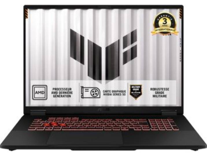 Asus - Pc Gamer Tuf A18 Wuxga 144hz Amd Ryzen 7 260 Nvidia Geforce Rtx 5070 16 Go Ram Ddr5 Ssd 1 To
