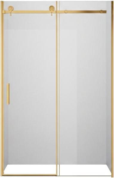 Glaszentrum Hagen Duschtür 115x195 cm Schiebetür Gold