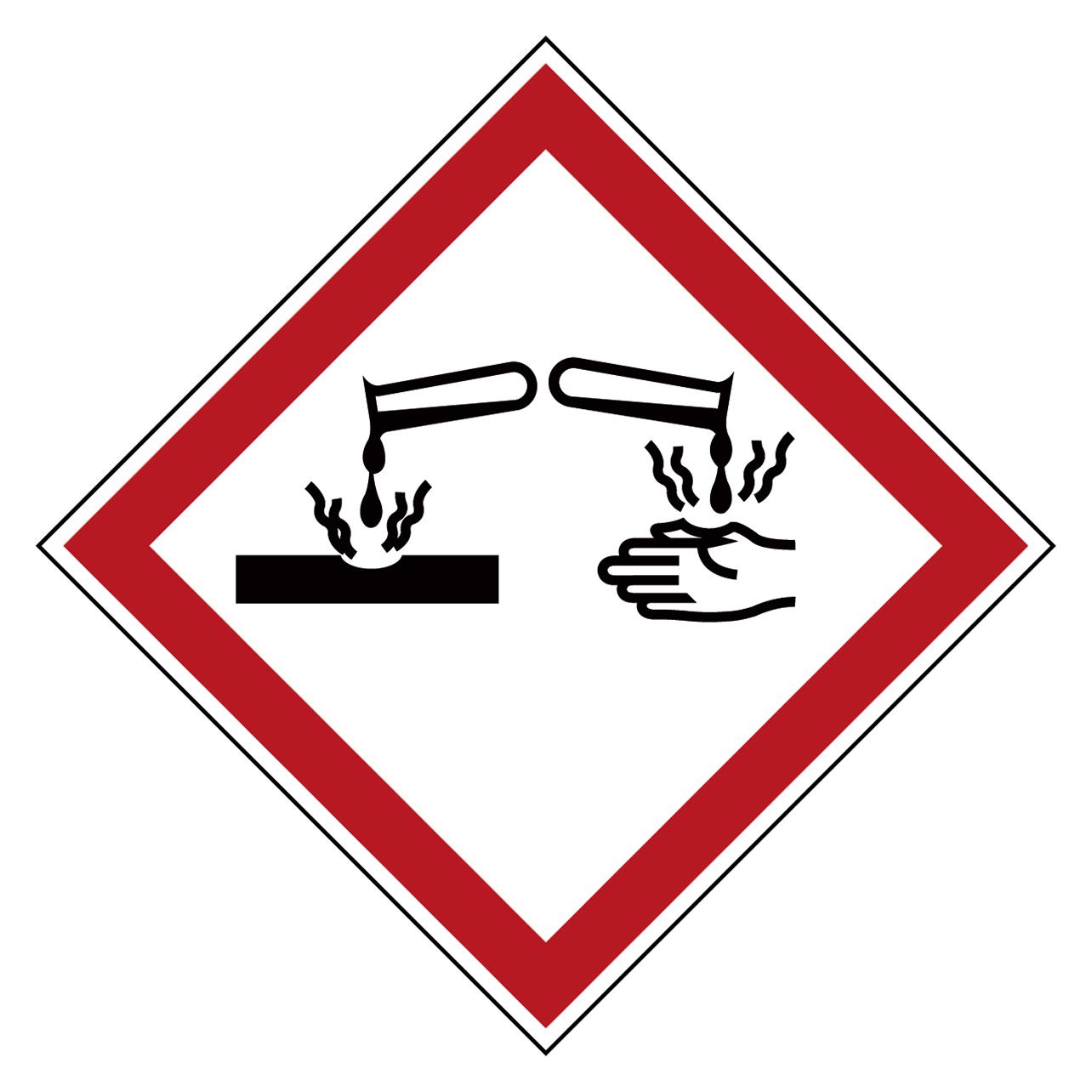 Brady GHS-Piktogramme - Ätzend (PIC 1808-70*70-B7541-CRD)
