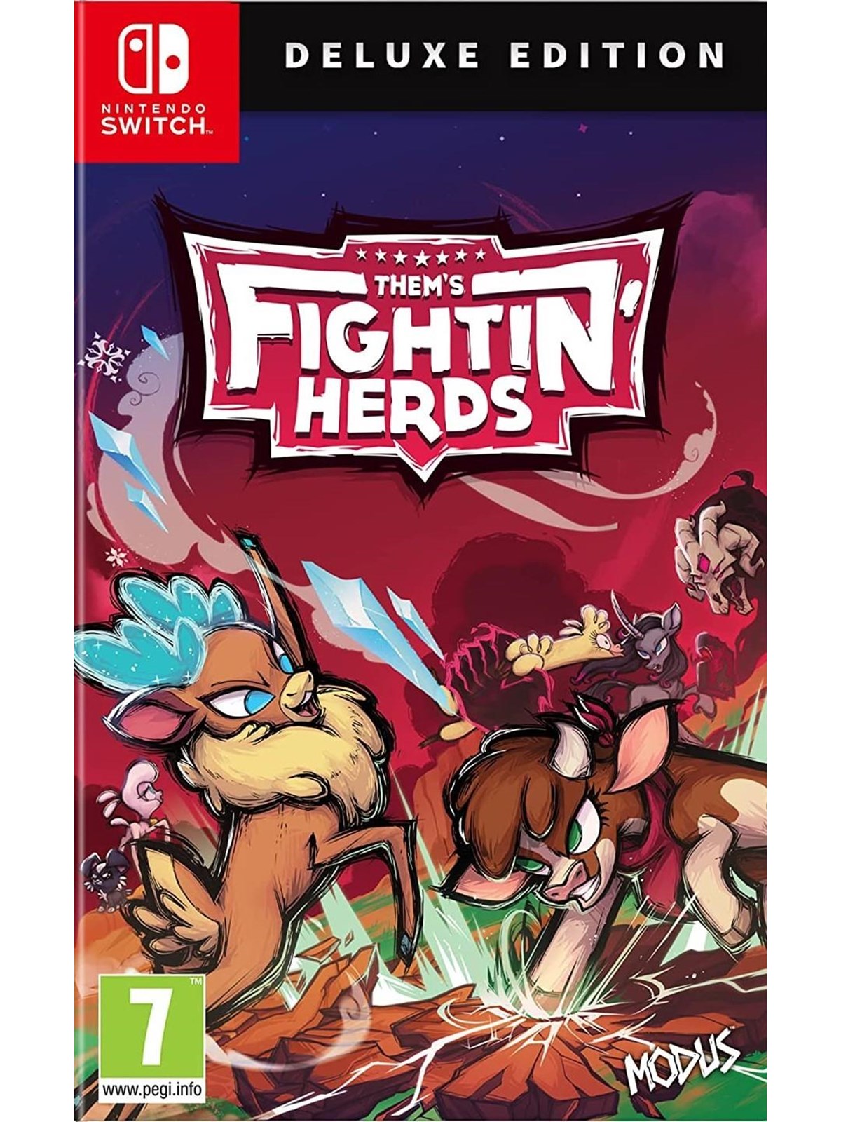 Them's Fightin' Herds - Deluxe Edition - Nintendo Switch - Fighting - PEGI 7