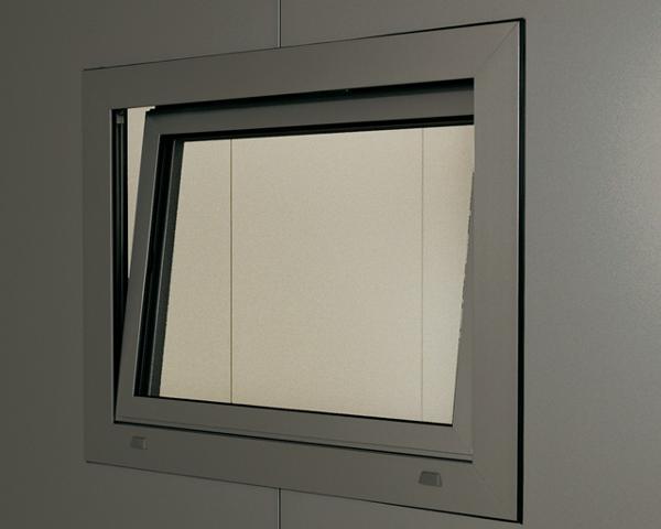 BIOHORTGARTE Dreh-Kippfenster Casa Nova dkl-gr-met. 83x7,5x65cm rechts 08432592