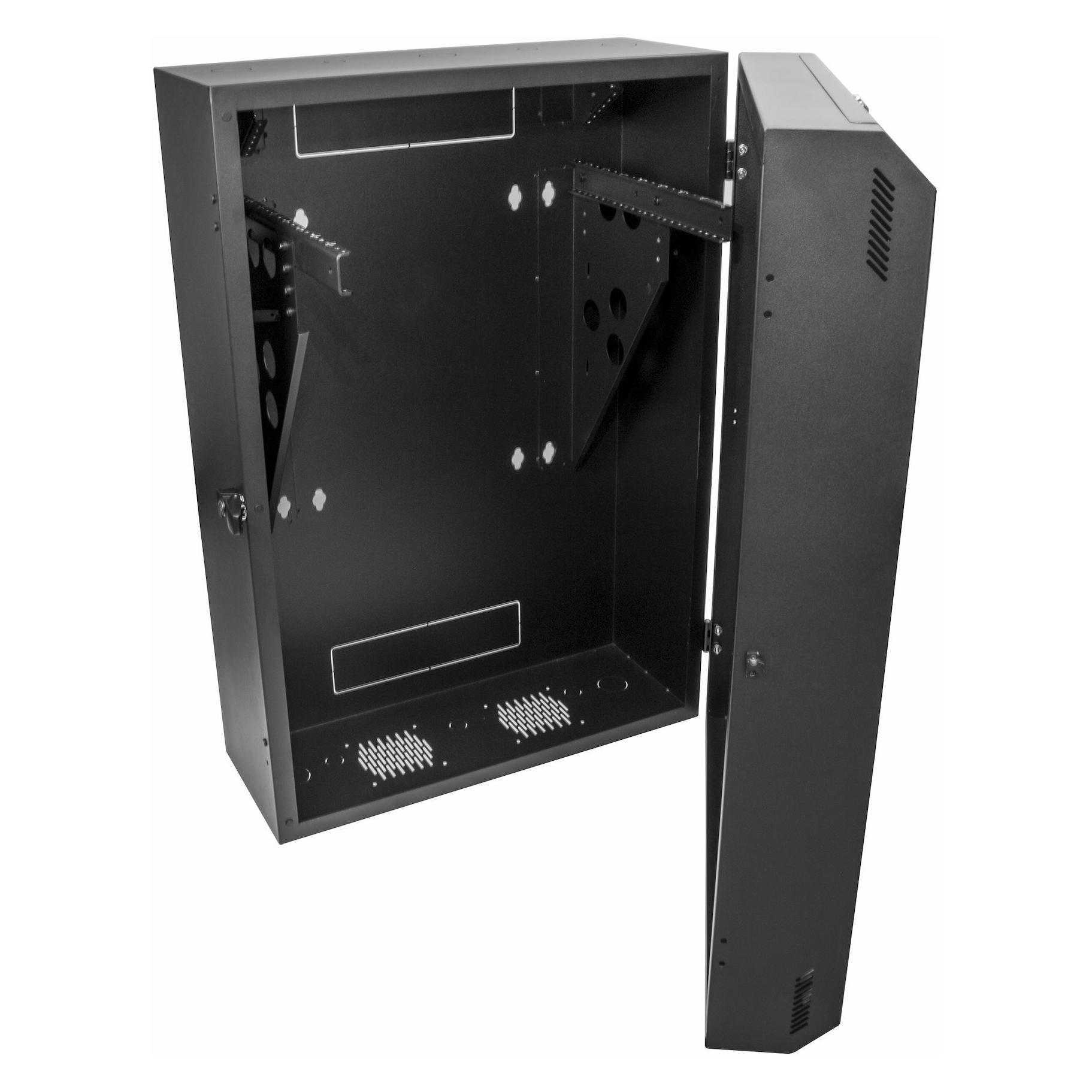 StarTech 8HE vertikaler Serverschrank - 76cm tief (8 HE) (RK830WALVS)