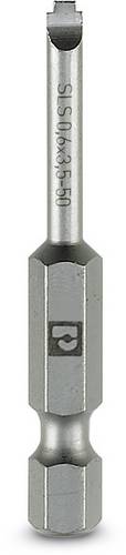 Phoenix Contact 1212605 SF-BIT-SLS Schlitz-Bit Antrieb: 1/4" (6.3 mm) Abtrieb: Schlitz 50 mm