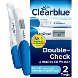 Clearblue Schwangerschaftstest Kombipack Urin 2 St