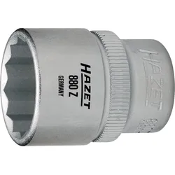 HAZET Steckschlüssel-Einsatz, Doppel-6kt., (3/8 Zoll) - 880Z-14