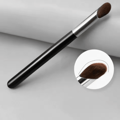 Inspire Curations Soft Round Head Concealer Brush Set For Seamless Coverage And Flawless Blending 1pc black