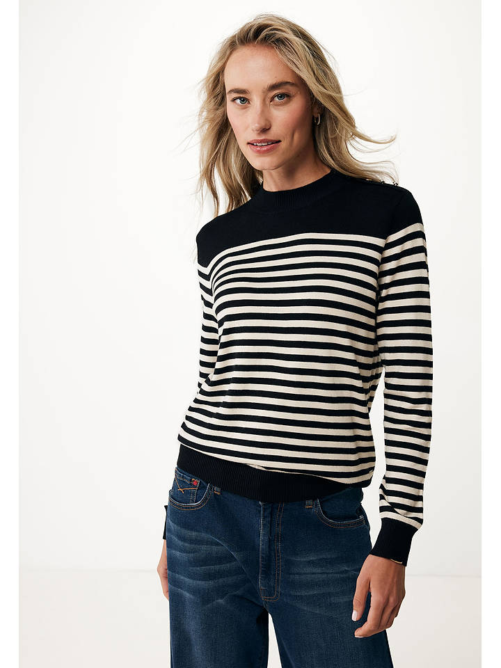 Mexx Pullover in Schwarz - M