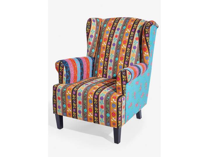 bonprix Ohrensessel, 95x76x83 cm, Ein Schmuckstück für das Wohnzimmer – der farbenfrohe Ohrensessel, rot