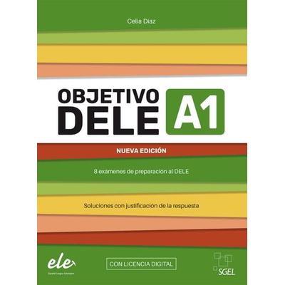 Objetivo DELE A1 – Nueva edición 2024, Set von Celia Díaz, Hueber, 978-3-19-524500-5