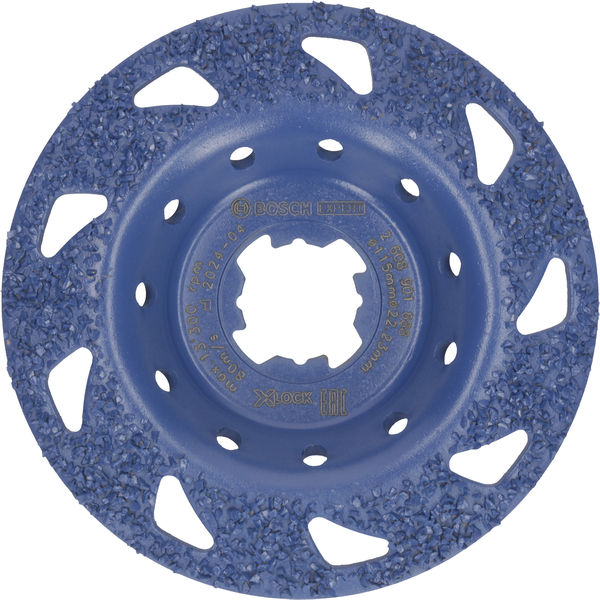 Bosch EXPERT Multi Material Carbide-Topfscheibe med., schräg, X-LOCK, 115 mm, 22,23 mm 2608901688