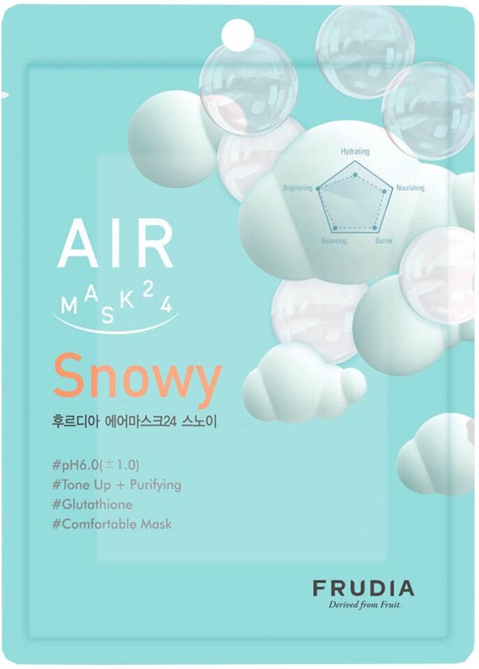 FRUDIA Air 24 Snowy Sheet Mask 25ml