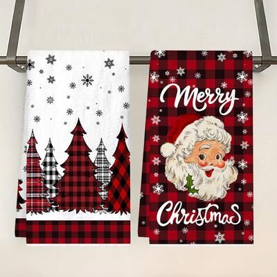 Rare Purchases Merry Christmas Party Decoration, Christmas Kitchen Towels, Navidad Natal New Year Gif, Xmas Santa Claus Dish Towel Merry Christmas Party Decoration, Christmas Kitchen Towels, Navidad Natal New Year Gif, Xmas Santa Claus Dish Towel