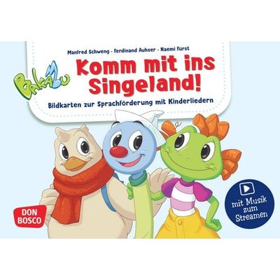 Bakabu. Komm mit ins Singeland! Bildkarten zur Sprachförderung mit Kinderliedern mit Musik zum Streamen -