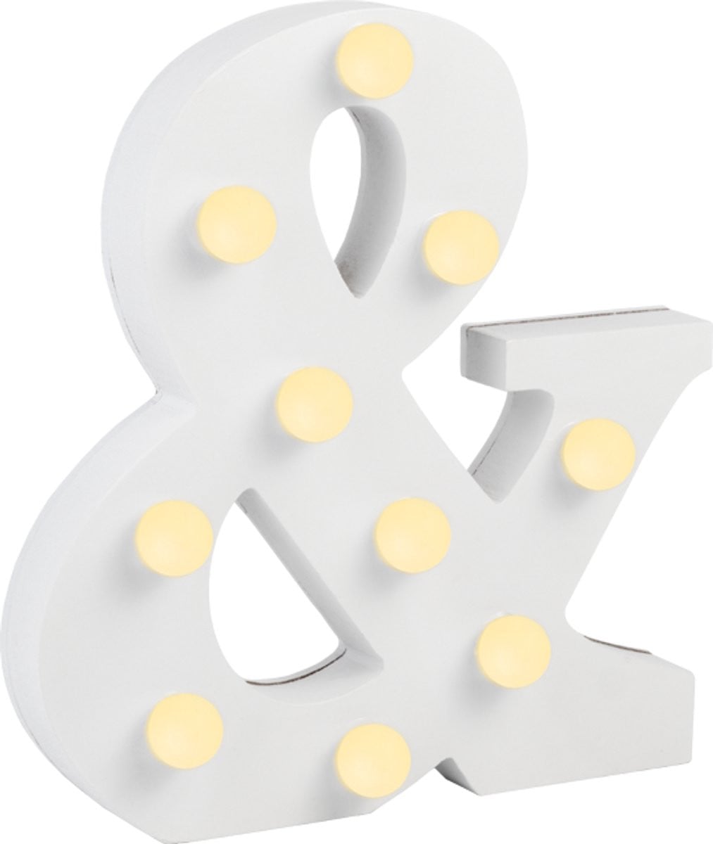 LED Letter Verlichting & Vorm: & Afmeting: 16 x 11 cm