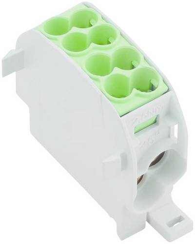 Weidmüller 1560650000 Verteiler-Reihenklemme Schrauben Grün 5St.