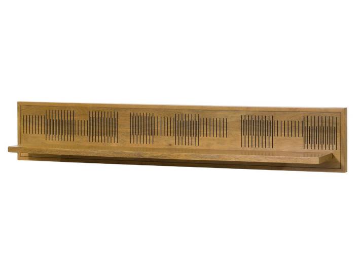Étagère Murale Manguier Brun Huilé 150x20x25 Cm Partiellement Assemblé Miami 121