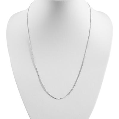 Kette ohne Anhänger ADELIA´S "Halskette aus 925 Silber 45 cm", silber, Halsketten, Damen, 45cm, Silber 925 (Sterlingsilber), Geschenkidee: zeitlos und vielseitig