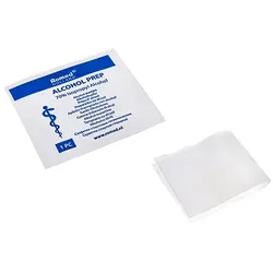 100 `Romed` Alkoholtupfer 65 mm x 30 mm weiss