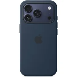 Apple Silikon Case iPhone 17 Pro mit MagSafe (Mitternacht)