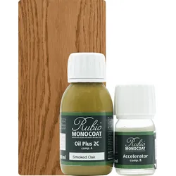 Rubio Monocoat Set Oil Plus 2C Smoked Oak 130ml (A+B) - 130ml [5m2]