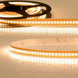 ISOLED LED Strip FC927 Flexband, IP20, 200 LED/m, 24V DC, CRI90, 140lm/W, dimmbar, 500cm / 1.2cm, 10W/m 2700K ISO-116664