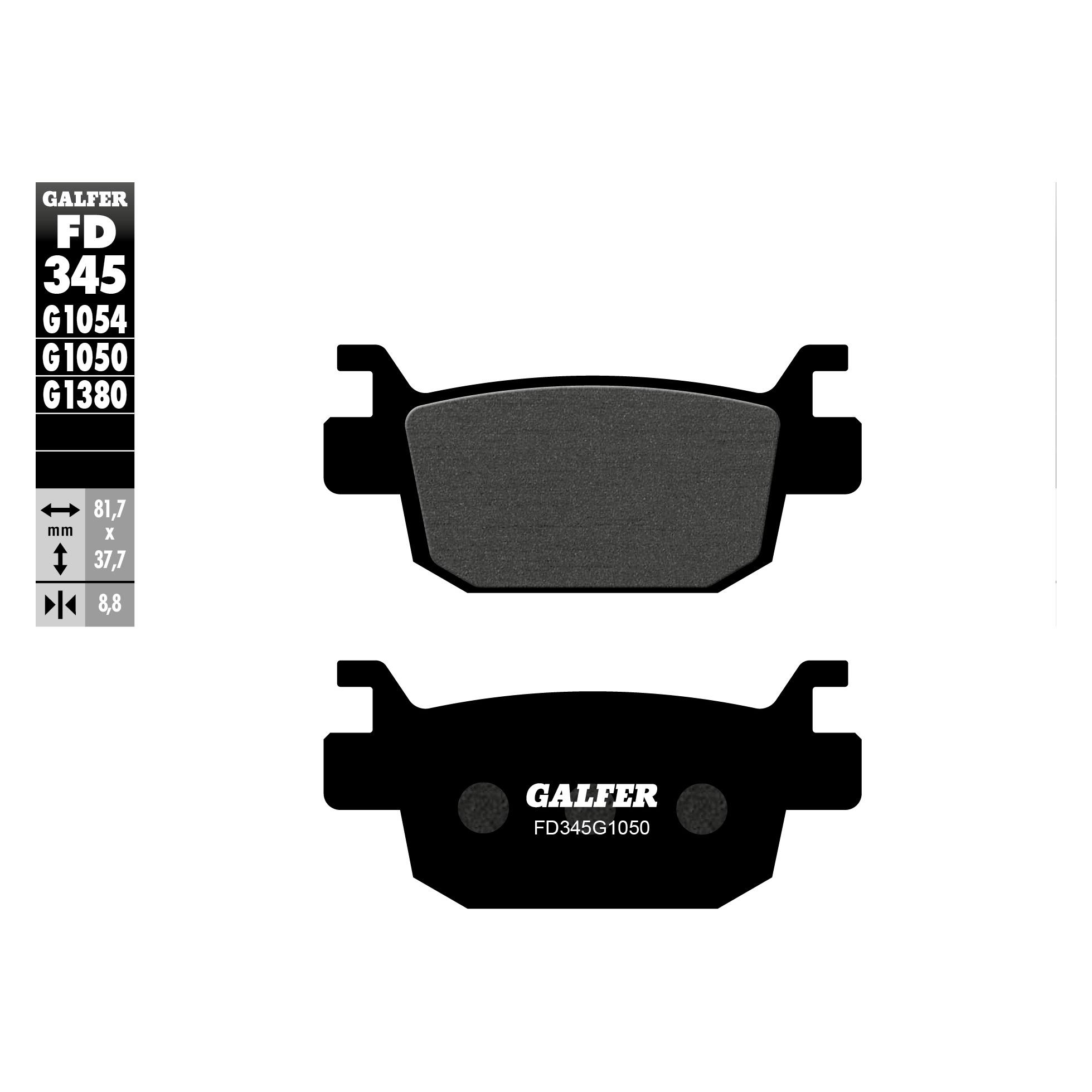 Galfer Bike G1050 FD345 (Semi-Metallisch) (FD345G1050)