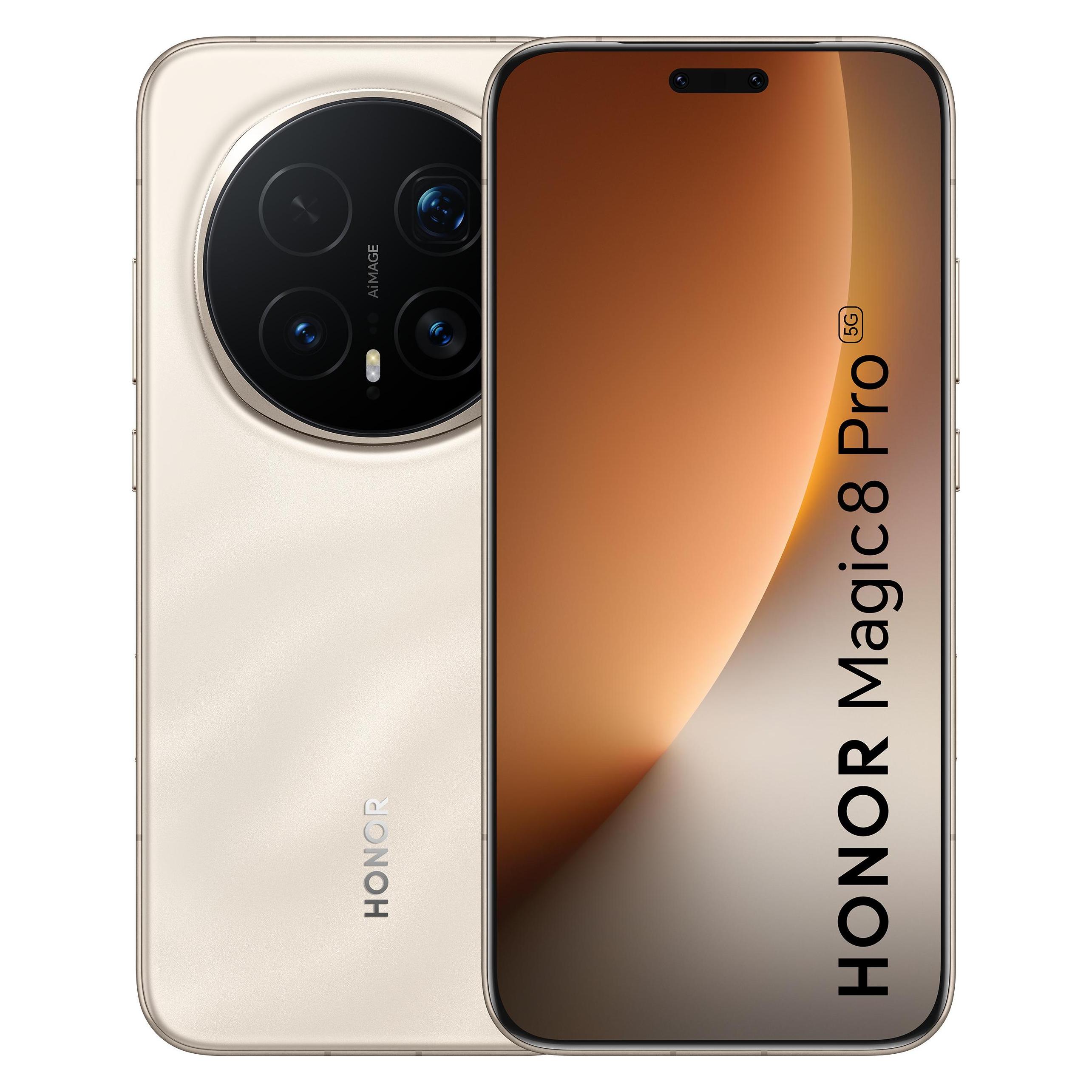 Honor Magic8 Pro (512 GB, Sunrise Gold, 6.71", Dual SIM, 5G) (5109CCPP Birkin-N49DE)